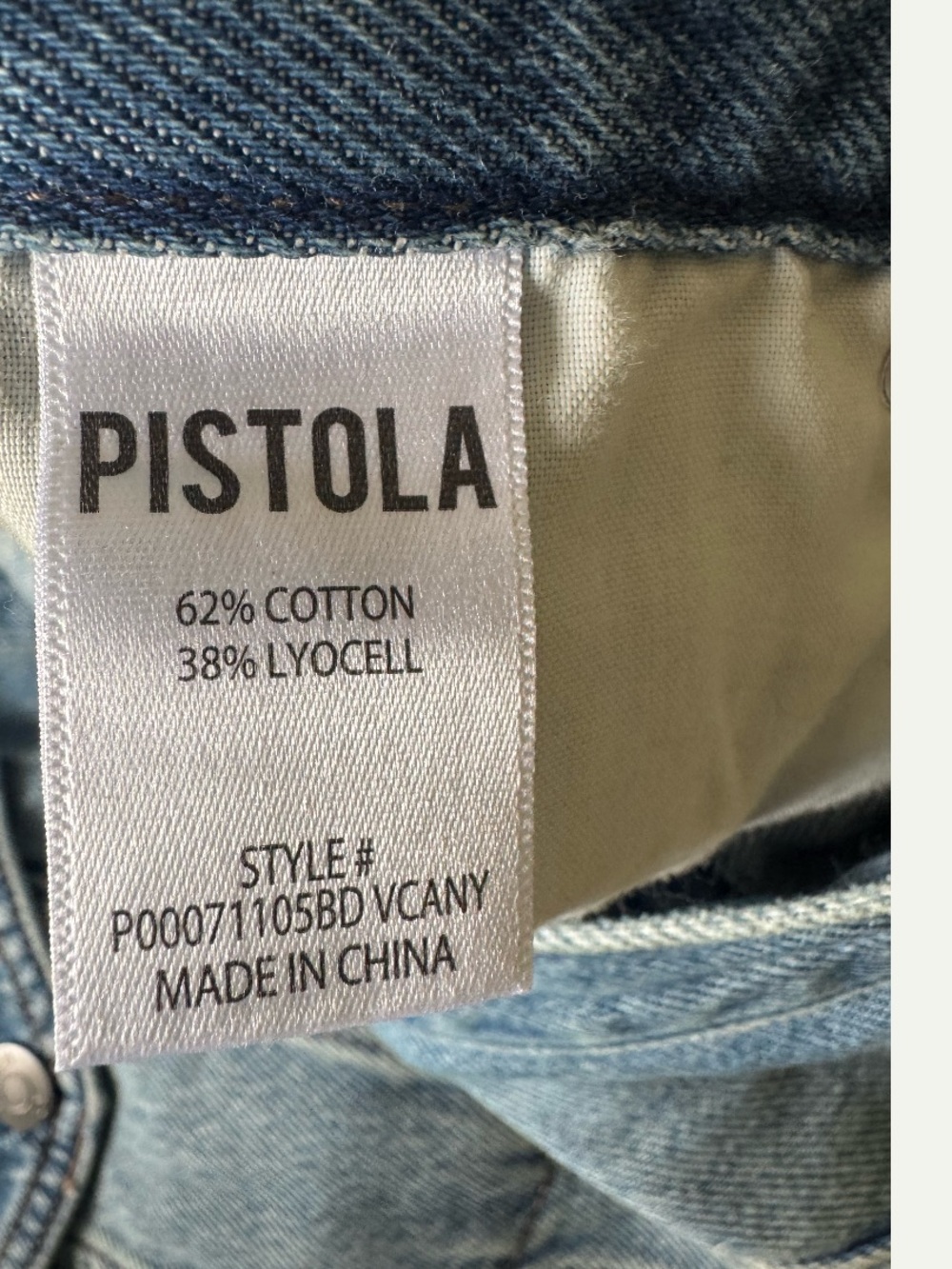 Pistola Lennox Denim Sleeveless Jumpsuit Size Small - Picture 12 of 12